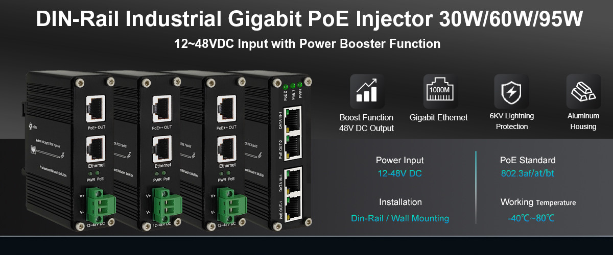 Kualitas Sakelar PoE Industri pabrik