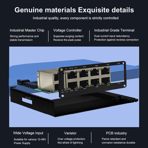 Latest company news about Patokan baru untuk konektivitas industri. E-link China meluncurkan 10-port Gigabit Compact Industrial Switch.
