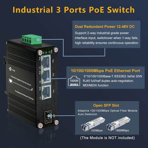 Latest company news about Tingkatkan Jaringan Industri dengan Solusi Mini Industrial PoE Fiber Switch
