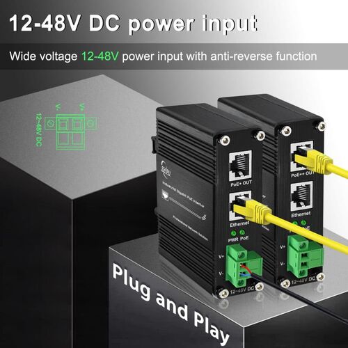 Latest company news about Energize Jaringan Anda: PoE Injector untuk Seamless Industrial Connections