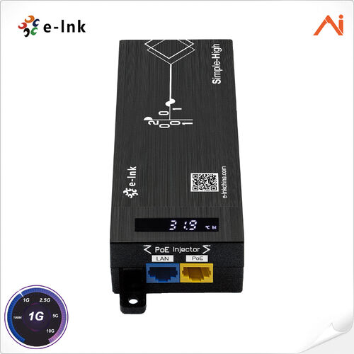 Latest company news about E-link LNK-AIPSE301M: Injektor PoE Pintar AI Pertama di Dunia dengan Layar LED