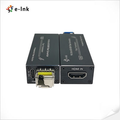 Ultra-kompak 4K HDMI Fiber Extender   Micro Mini Desain untuk Transmisi Sinyal Berkinerja Tinggi