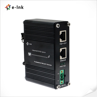 Adaptor PoE 95W 5 Gigabit Rj45 Catu Daya Injektor Poe Melalui Ethernet