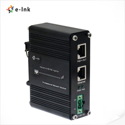 Adaptor PoE 95W 10 Gigabit Rj45 Catu Daya Injektor Poe Melalui Ethernet
