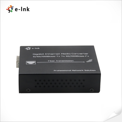 10/100/1000Mbps Gigabit Ethernet Media Converter