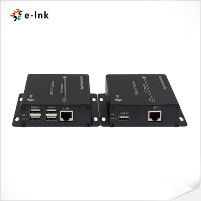 4-Port USB 2.0 melalui UTP Extender