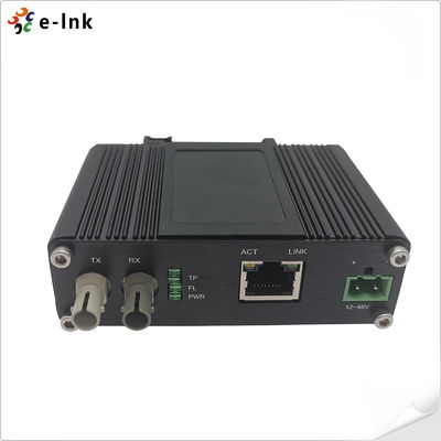 Mini Industri 10BASE-T ke 10BASE-FL Ethernet Media Converter