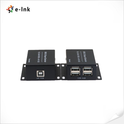 USB2.0 melalui CAT5e/6e Extender 150M dengan POC