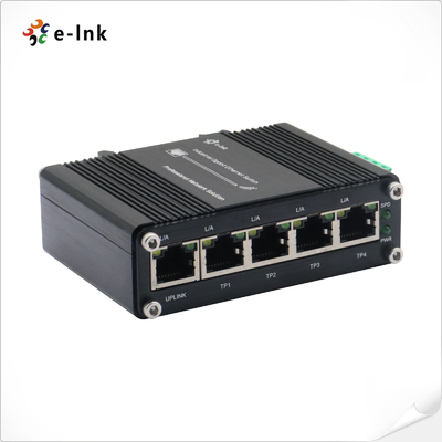 Sakelar Ethernet Gigabit 5-Port Mini Industrial