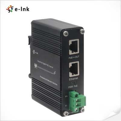 Industri Gigabit 100W 802.3bt PoE++ Injector (12~48VDC)
