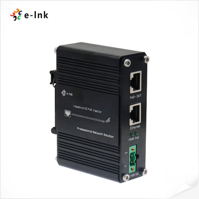 12 ~ 48V DC Power Input Industrial 5G PoE+ Injector