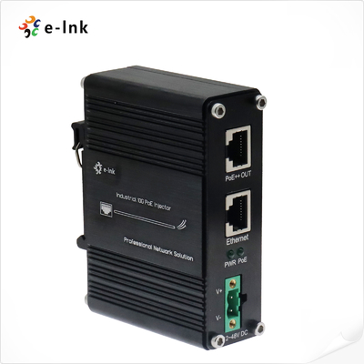 Industri 10G 95W 802.3bt PoE++ Injektor (12 ~ 48VDC)