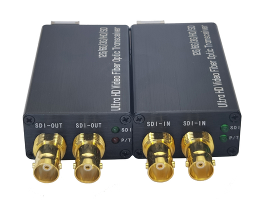 Mini 24G-SDI ke Konverter Serat dengan serat 24G-SDI 1*LC
