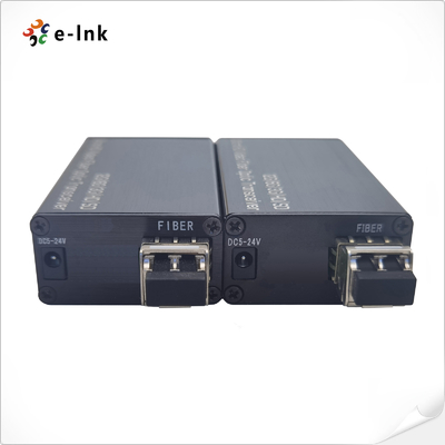 Mini 24G-SDI ke Konverter Serat dengan serat 24G-SDI 2*LC