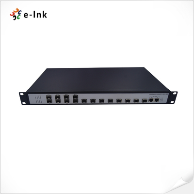 Sakelar SFP 16-port 100Base-FX Tidak Terkelola + 2-10/100/1000-TX