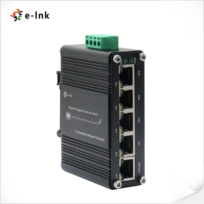 Sakelar Ethernet Gigabit 5-Port Mini Industrial