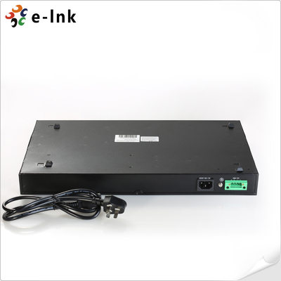 24-port 10/100/1000base-T + 4x1000bae-sfp sakelar POE dikelola