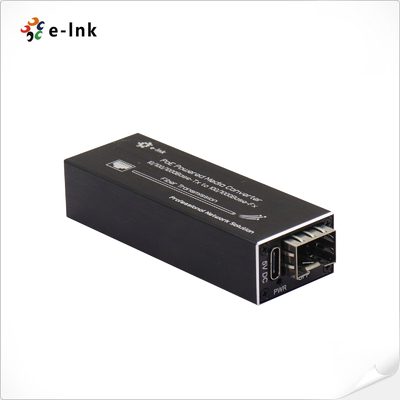 Mikro Mini 10/100/1000BASE-T ke 100/1000BASE-X SFP Media Converter