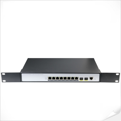 Sakelar Terkelola L2+ 8-Port 10/100/1000T 802.3at PoE + 2-Port 100/1000X SFP