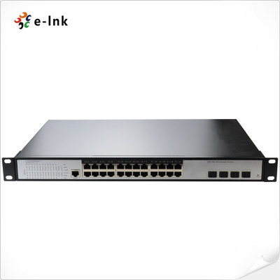 Sakelar Ethernet Terkelola L3 24-Port 10/100/1000T + 4-Port 10G SFP+