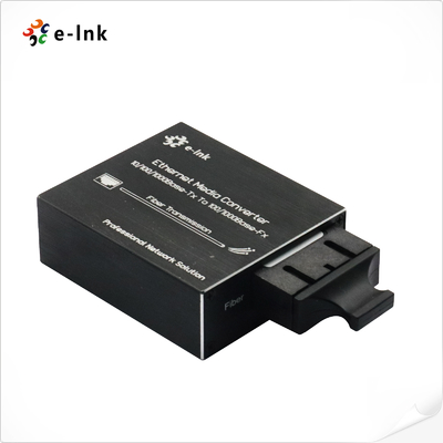 Micro type Ethernet Media Converter with 10 / 100 / 1000Base-Tx to 100 / 1000Base-Fx
