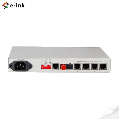 4E1 +1 Multiplexer Fiber PDH
