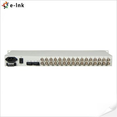 16E1+4FE+LCD+SNMP Multiplexer PDH