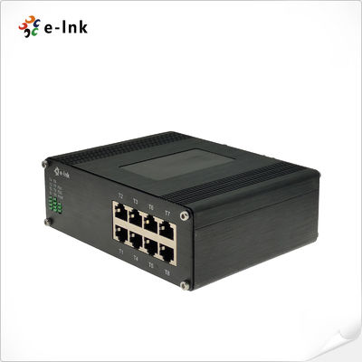 Industrial Unmanaged 8-port 10/100/1000BASE-T (PoE+) Ethernet Switch