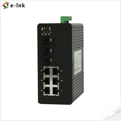 quality 6 Port Managed Industrial Ethernet Switch dengan 3 port 1000Base-X SFP port dan 6 10/100Base-T (((X) port factory