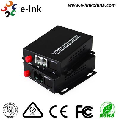 2Ch POTS ((FXO/FXS) Telepon melalui Fiber Mux