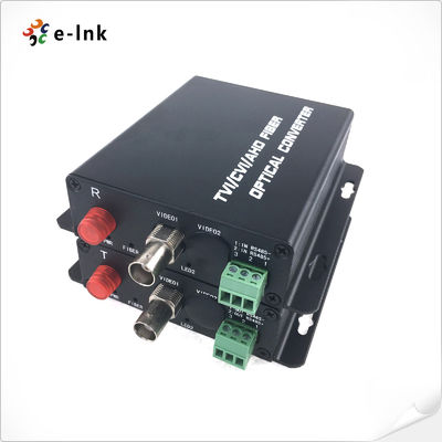 1Ch HD-AHD/HD-CVI/HD-TVI/CVBS 4-in-1 Video Fiber Converter Mendukung video 720p/50 720p/60 1080p/25 1080p/30 dll