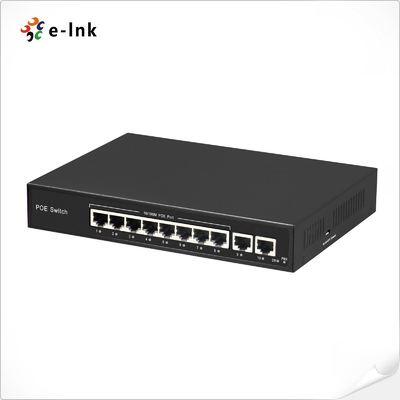 Sakelar Ethernet 8-port 10/100BASE-T PoE dan 2-port 100BASE-T Uplink