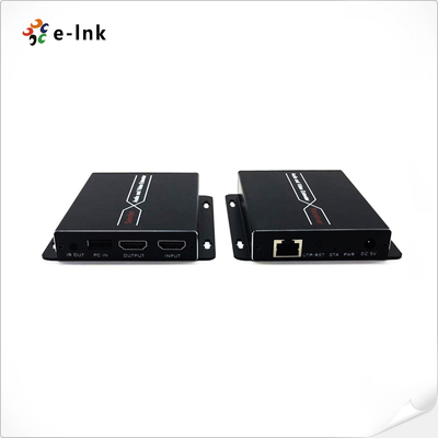 120M 1080P@60Hz HDMI KVM Extender Over TCP/IP dengan Jarak hingga 120m melalui kabel UTP CAT5E/6