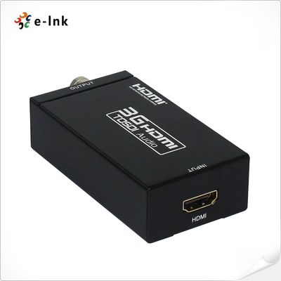Konverter HDMI ke 3G-SDI Mendukung jarak output SDI hingga 100 meter (3G-SDI), 200 meter (HD-SDI), atau 300 meter (SD-SDI)