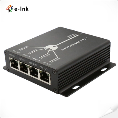 Ekstender PoE 1-Port 10/100M & Ekstender PoE 4-Port Sesuai dengan IEEE 802.3af Power over Ethernet