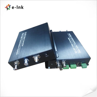 Multiplexer Serat 3G HD SDI dengan RS422 Audio Ethernet Tally Interkom Video Balik