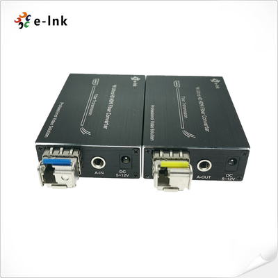 Harga pabrik 4K HDMI Fiber Extender dengan Audio Eksternal hingga 80km Video Converter